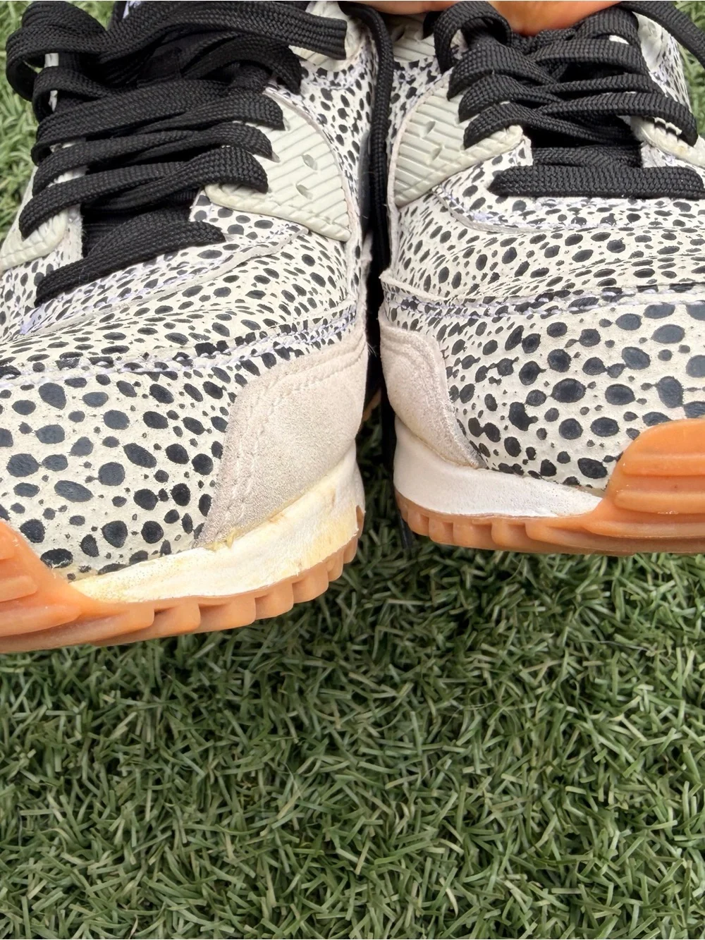 Nike Women’s Black & Cream Speckled Air Max Sneakers